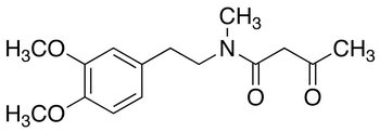 N-Acetoacetyl-N-methyl-2-(3,4-dimethoxyphenyl)ethylamine