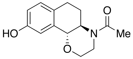 N-Acetyl (+)-3,4,4a,5,6,10b-Hexahydro-2H-naphtho[1,2-b][1,4]oxazin-9-ol