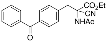 N-Acetyl-α-cyano-p-benzoyl-D,L-phenylalanine Ethyl Ester