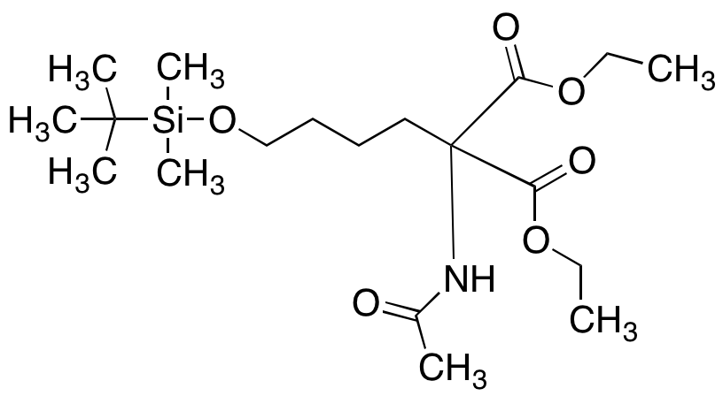 N-Acetyl 1,1-Diethylester 5-Aminopentanol-O-t-butyldimethylsilyl Ether