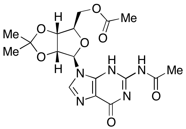 N-Acetyl-2’,3’-O-isopropylidene-guanosine 5’-Acetate