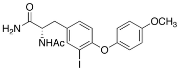 N-Acetyl-3-iodo-4-(4-methoxyphenoxy)-L-phenylalanine Amide