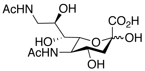 N-Acetyl-9-(acetylamino)-9-deoxyneuraminic Acid