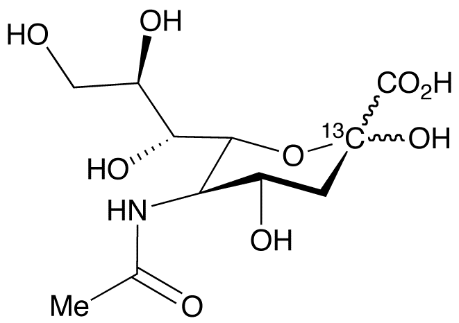 N-Acetyl-D-[2-13C]neuraminic Acid