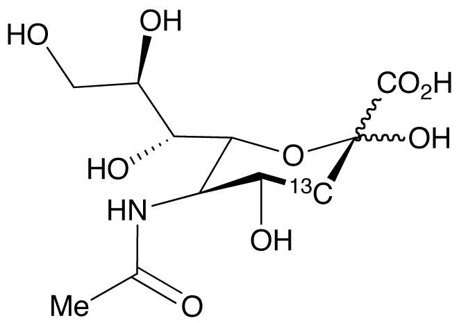 N-Acetyl-D-[3-13C]neuraminic Acid