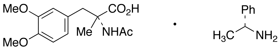 N-Acetyl D-α-Methyl DOPA Dimethyl Ether (+)-α-Methylbenzylamine Salt