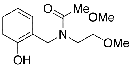 N-Acetyl-N-(2,2-dimethoxyethyl)-2’-hydroxybenzylamine