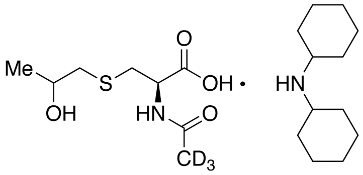 N-Acetyl-S-(2-hydroxypropyl)cysteine-d3 Dicyclohexylammonium Salt