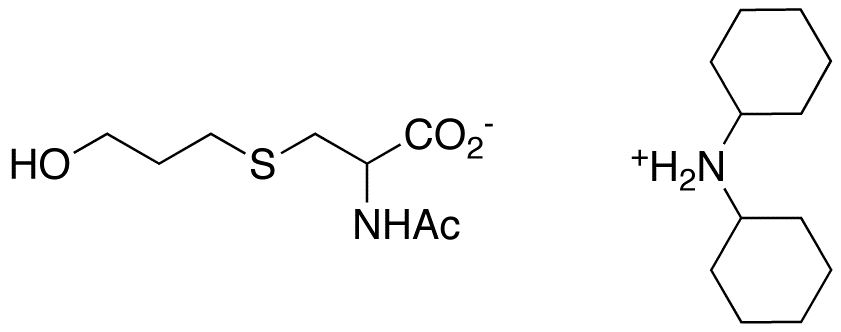 N-Acetyl-S-(3-hydroxypropyl)cysteine, Dicyclohexylammonium Salt