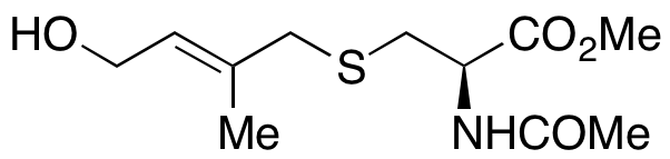 N-Acetyl-S-(4-hydroxy-2-methyl-2-trans-buten-1-yl)-L-cysteine Methyl Ester