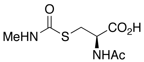 N-Acetyl-S-(N-methylcarbamoyl)-L-cysteine