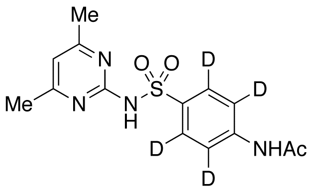 N-Acetyl Sulfamethazine-d4