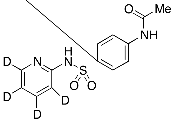 N-Acetyl Sulfapyridine-d4