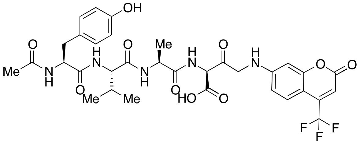 N-Acetyl-Tyr-Val-Ala-Asp-7-amido-4-trifluoromethylcoumarin