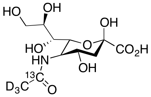 N-Acetylneuraminic Acid-13C,d3