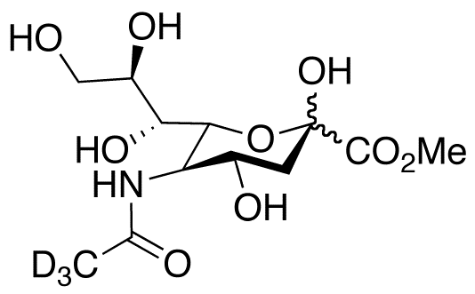 N-Acetylneuraminic Acid Methyl Ester-d3