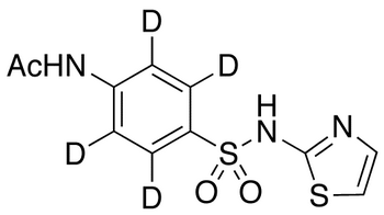 N-Acetylsulfathiazole-d4 (Major)