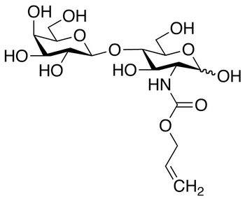 N-Allyloxycarbonyl-β-lactosamine