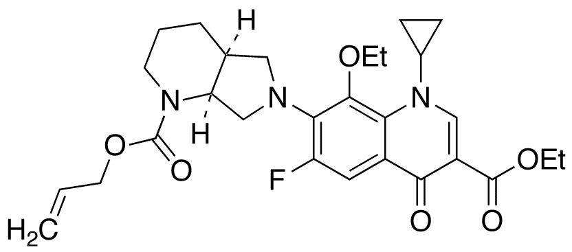 N-Allyloxycarbonyl 8-Ethoxy Moxifloxacin Ethyl Ester