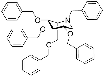 N-Benzyl-2,3,4,6-tetra-O-benzyl-1,5-dideoxy-imino-L-iditol