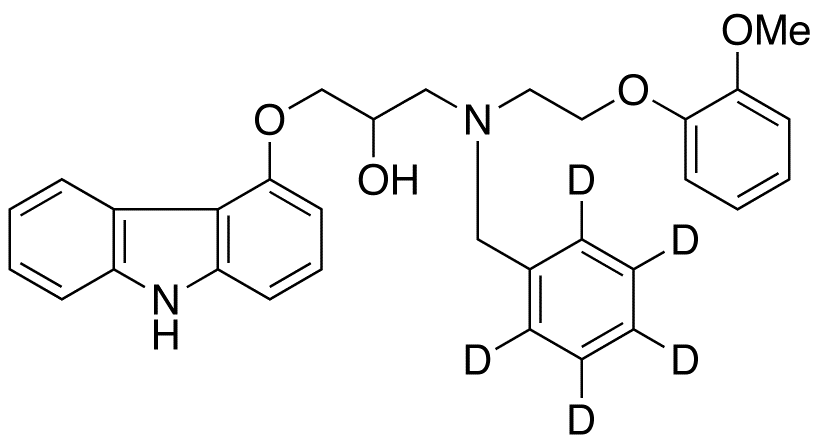 N-Benzyl Carvedilol-d5