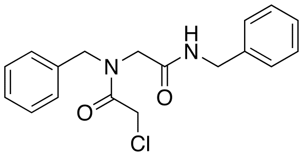 N-Benzyl-N-[2-(benzylamino)-2-oxoethyl]-2-chloroacetamide