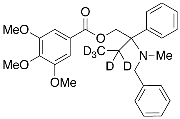 N-Benzyl N-Demethyl Trimebutine-d5