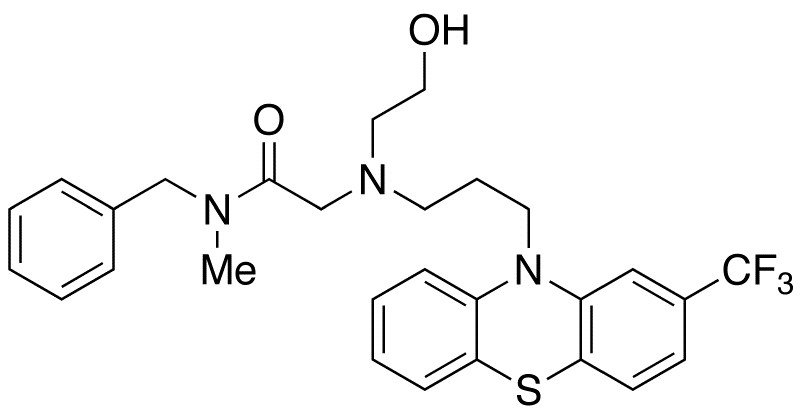 N-Benzyl-N-methyl-2-[N’-[3-[2-(trifluoromethyl)-10H-phenothiazin-10-yl]propyl]ethanolamine]acetamide