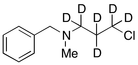 N-Benzyl-N-methyl-3-chloropropyl-d6-amine