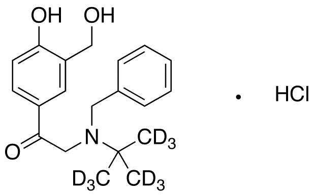 N-Benzyl Salbutamon-d9 Hydrochloride