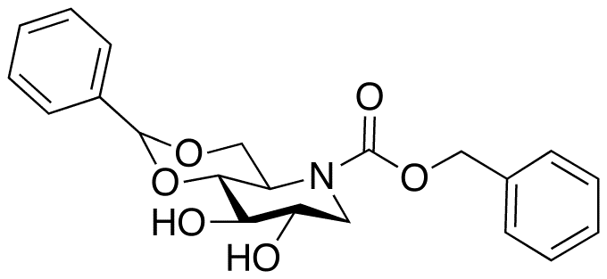 N-Benzyloxycarbonyl-4,6-O-phenylmethylene Deoxynojirimycin