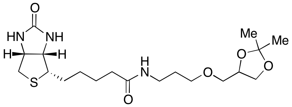 N-Biotinyl-3-aminopropyl Solketal