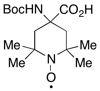 N-Boc-2,2,6,6-tetramethylpiperidine-N-oxyl-4-amino-4-carboxylic Acid