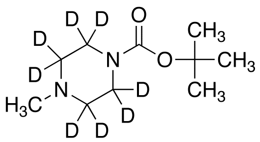 N-Boc-N-methylpiperazine-d8