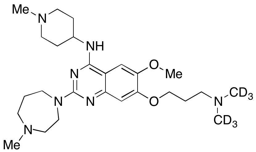 N-Debenzyl-N-methyl-O-demethyl-O-(3-dimethylaminopropyl)-BIX 01294-d6