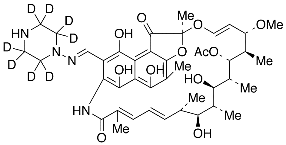 N-Demethyl Rifampin-d8