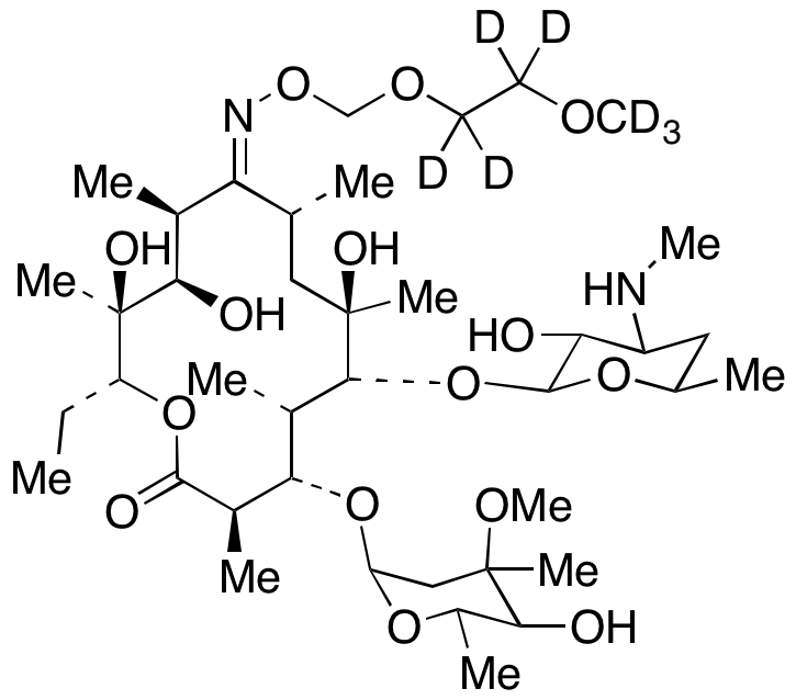 N-Demethyl Roxithromycin-d7