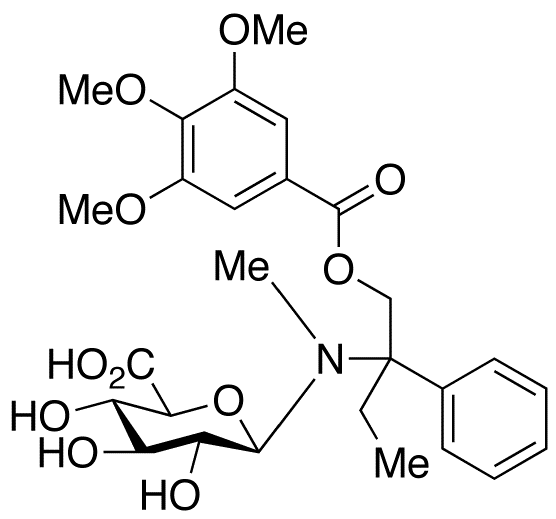 N-Demethyl Trimebutine N-β-D-Glucuronide