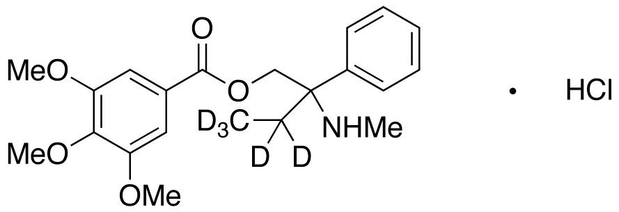 N-Demethyl Trimebutine-d5 Hydrochloride