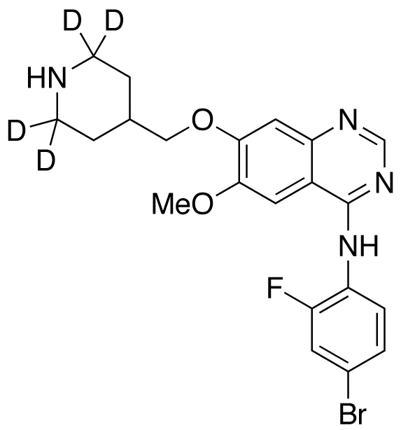 N-Demethyl Vandetanib-d4