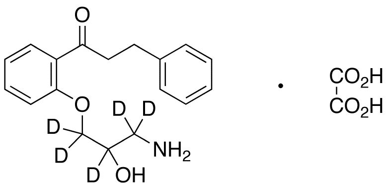 N-Depropyl Propafenone-d5 Oxalate Salt