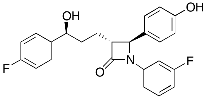 N-Des(4-Fluorophenyl)-N-(3-fluorophenyl) Ezetimibe