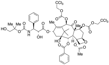 N-Des-t-boc-N-2-(1-hydroxy-2-methyl)propyloxycarbonxyl-7,10-O-bis{[(2,2,2-trichloroethyl)oxy]carbonyl} Docetaxel