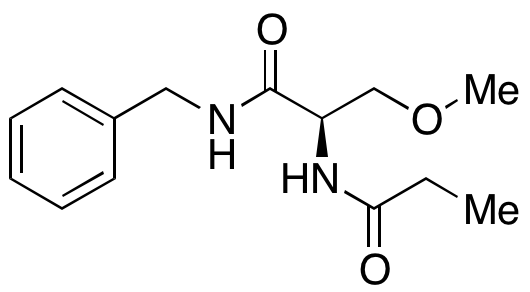 N-Descarboxymethyl-N-carboxyethyl Lacosamide (Impurity)