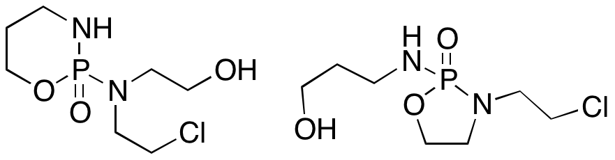 N-Deschloroethyl-N-hydroxyethyl Cyclophosphamide And 3-(2-Chloroethyl)-2-((3-hydroxypropyl)amino)-1,3,2-oxazaphospholidine 2-Oxide Mixture