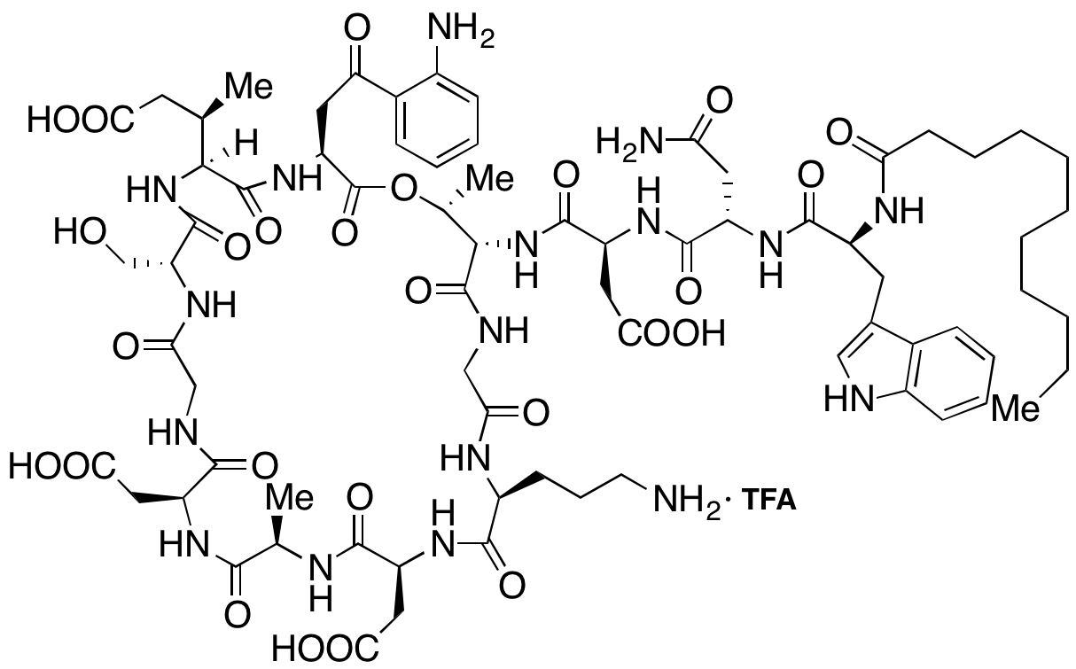 N-Desdecanoyl, N-(Undecanoyl) Dapotmycin