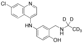 N-Desethyl Amodiaquine-d5