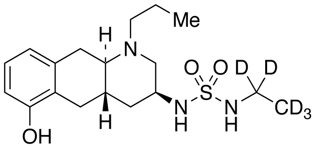 N-Desethyl Quinagolide-d5 Hydrochloride