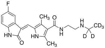 N-Desethyl Sunitinib-d5