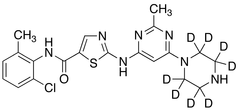 N-Deshydroxyethyl Dasatinib-d8